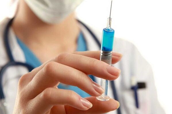 Injektion zur Behandlung von Prostatitis