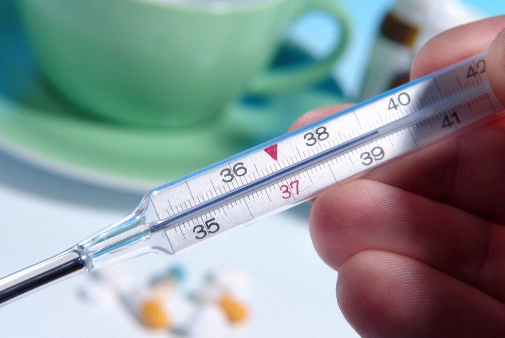 Bei einer Körpertemperatur über 39 °C ist die Untersuchung des Prostatasekrets fehlerhaft