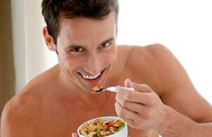 Ernährungskorrektur bei Prostatitis