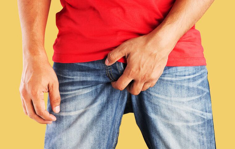 Anzeichen einer Prostatitis bei einem Mann